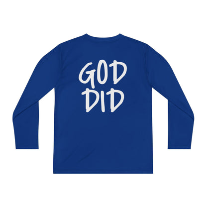 GOD DID - Youth Long Sleeve T-Shirt