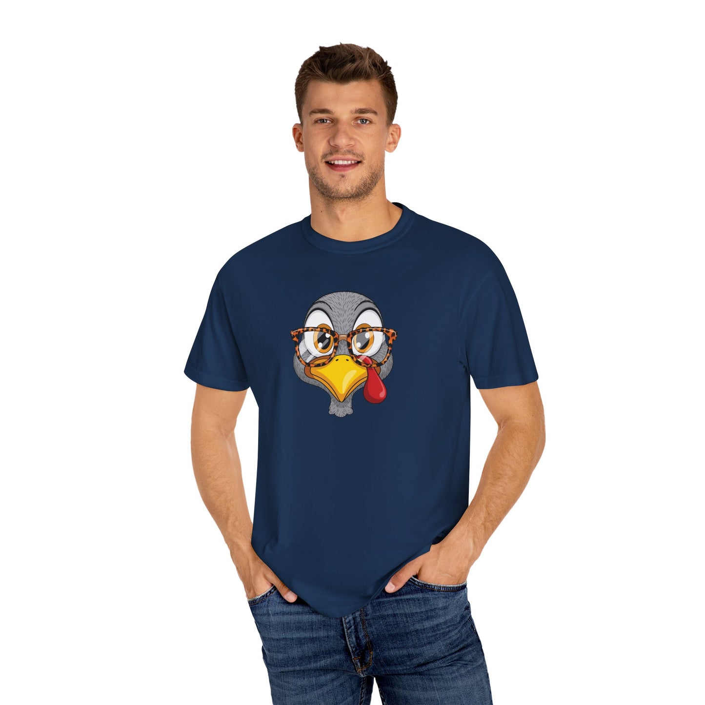 Quirky Turkey Thanksgiving T-Shirt, Funny Holiday Tee, Casual Thanksgiving Apparel