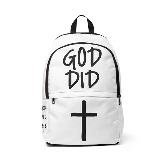 GOD DID - Backpack