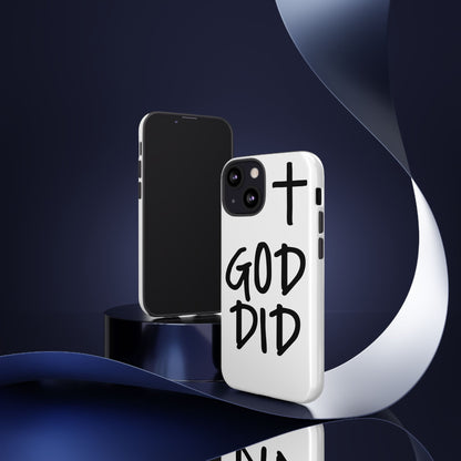 GOD DID - Apple iPhone Case(iPhone 11, 12, 13, 14, 15, 16, 17)