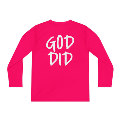GOD DID - Youth Long Sleeve T-Shirt