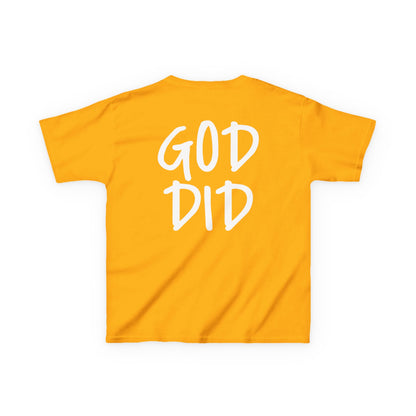 GOD DID - Kids Heavy T-Shirt