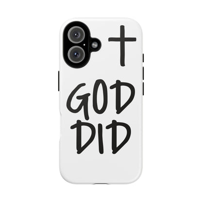 GOD DID - Apple iPhone Case(iPhone 11, 12, 13, 14, 15, 16, 17)