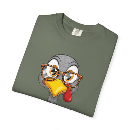 Quirky Turkey Thanksgiving T-Shirt, Funny Holiday Tee, Casual Thanksgiving Apparel