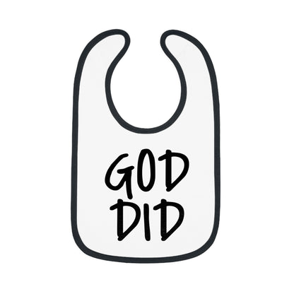 GOD DID - Baby Bib