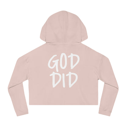 GOD DID - Women’s Cropped Hoodie
