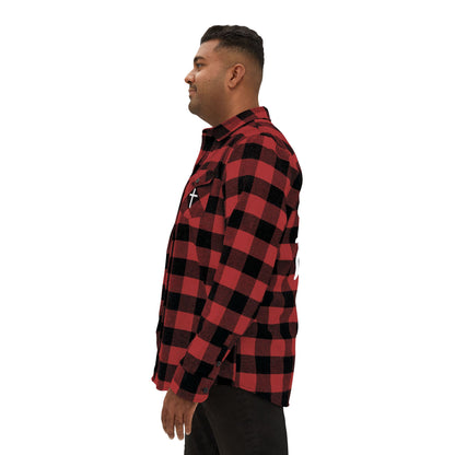 GOD DID - Flannel Faith Based Shirt