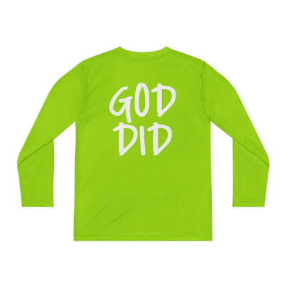 GOD DID - Youth Long Sleeve T-Shirt