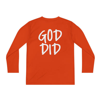 GOD DID - Youth Long Sleeve T-Shirt