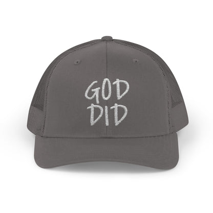 GOD DID - Snapback Trucker Cap