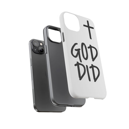 GOD DID - Apple iPhone Case(iPhone 11, 12, 13, 14, 15, 16, 17)
