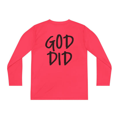 GOD DID - Youth Long Sleeve T-Shirt