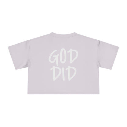 GOD DID - Women's Crop Tee