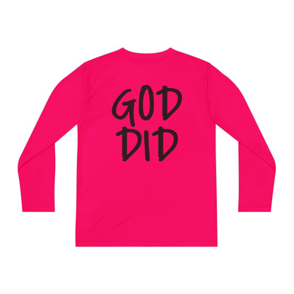 GOD DID - Youth Long Sleeve T-Shirt