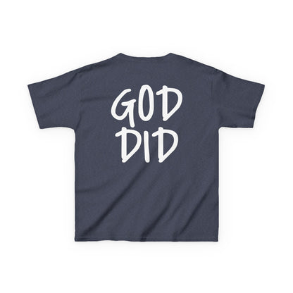 GOD DID - Kids Heavy T-Shirt