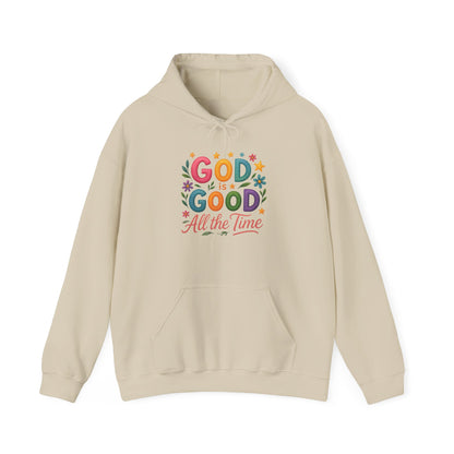 God is Good Heavy Blend Faith Based Hoodie