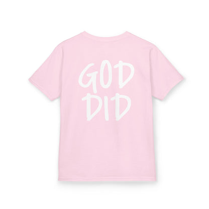 GOD DID - Kids Heavy T-Shirt