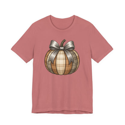 Fall Pumpkin Graphic T-Shirt, Cozy Autumn Tee, Thanksgiving Casual Wear