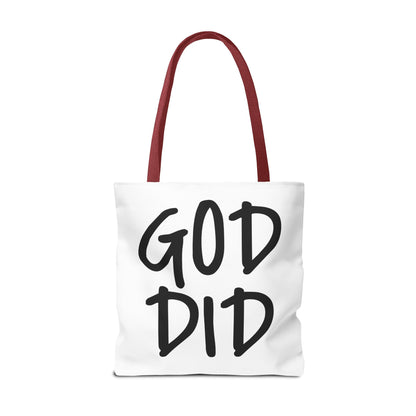 GOD DID - Tote Bag