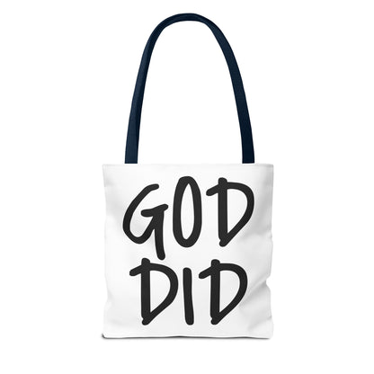 GOD DID - Tote Bag