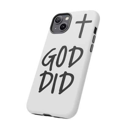 GOD DID - Apple iPhone Case(iPhone 11, 12, 13, 14, 15, 16, 17)