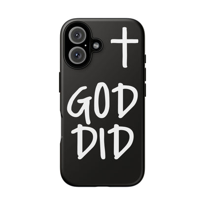 GOD DID - Apple iPhone Case(iPhone 11, 12, 13, 14, 15, 16, 17)