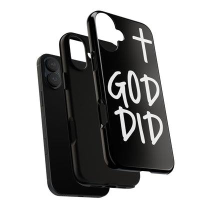 GOD DID - Apple iPhone Case(iPhone 11, 12, 13, 14, 15, 16, 17)