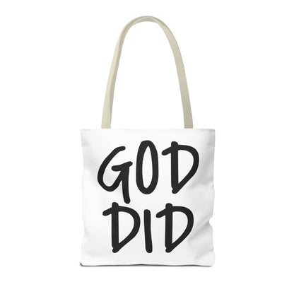 GOD DID - Tote Bag