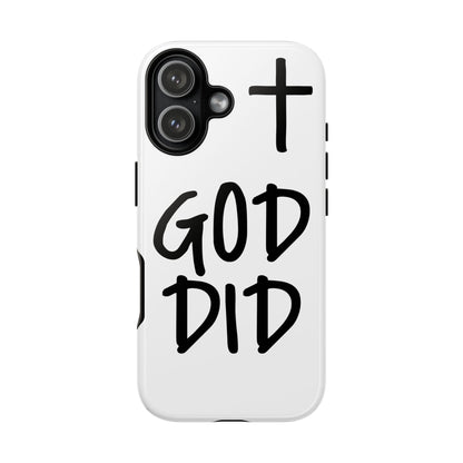 GOD DID - Apple iPhone Case(iPhone 11, 12, 13, 14, 15, 16, 17)