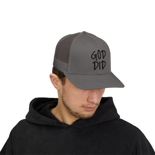 GOD DID - Snapback Trucker Cap