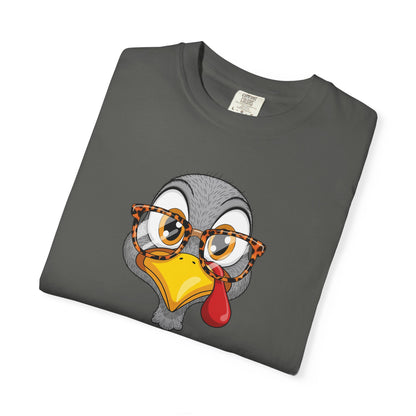 Quirky Turkey Thanksgiving T-Shirt, Funny Holiday Tee, Casual Thanksgiving Apparel