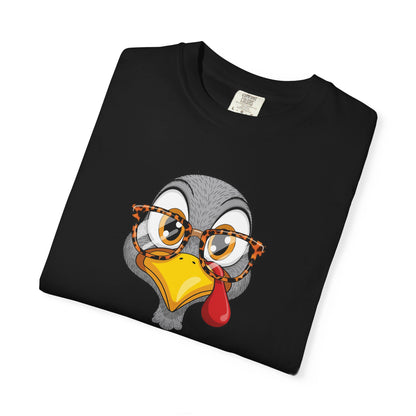 Quirky Turkey Thanksgiving T-Shirt, Funny Holiday Tee, Casual Thanksgiving Apparel