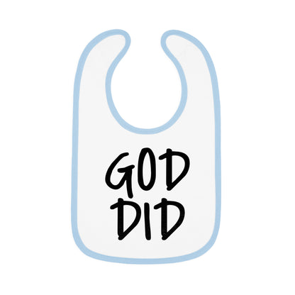 GOD DID - Baby Bib