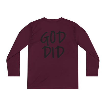 GOD DID - Youth Long Sleeve T-Shirt