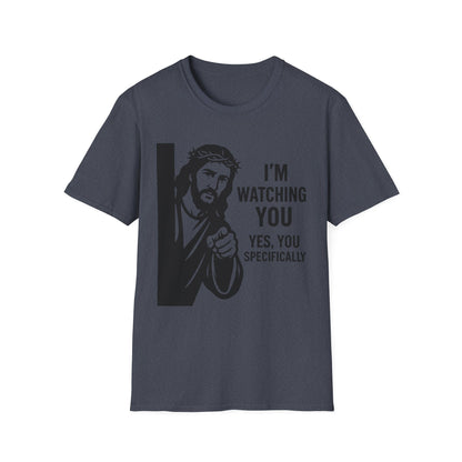 Jesus "I'm Watching You" T-Shirt, Funny Gift for Friends