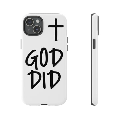GOD DID - Apple iPhone Case(iPhone 11, 12, 13, 14, 15, 16, 17)