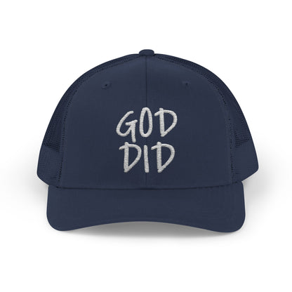 GOD DID - Snapback Trucker Cap