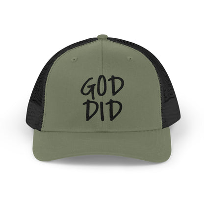 GOD DID - Snapback Trucker Cap