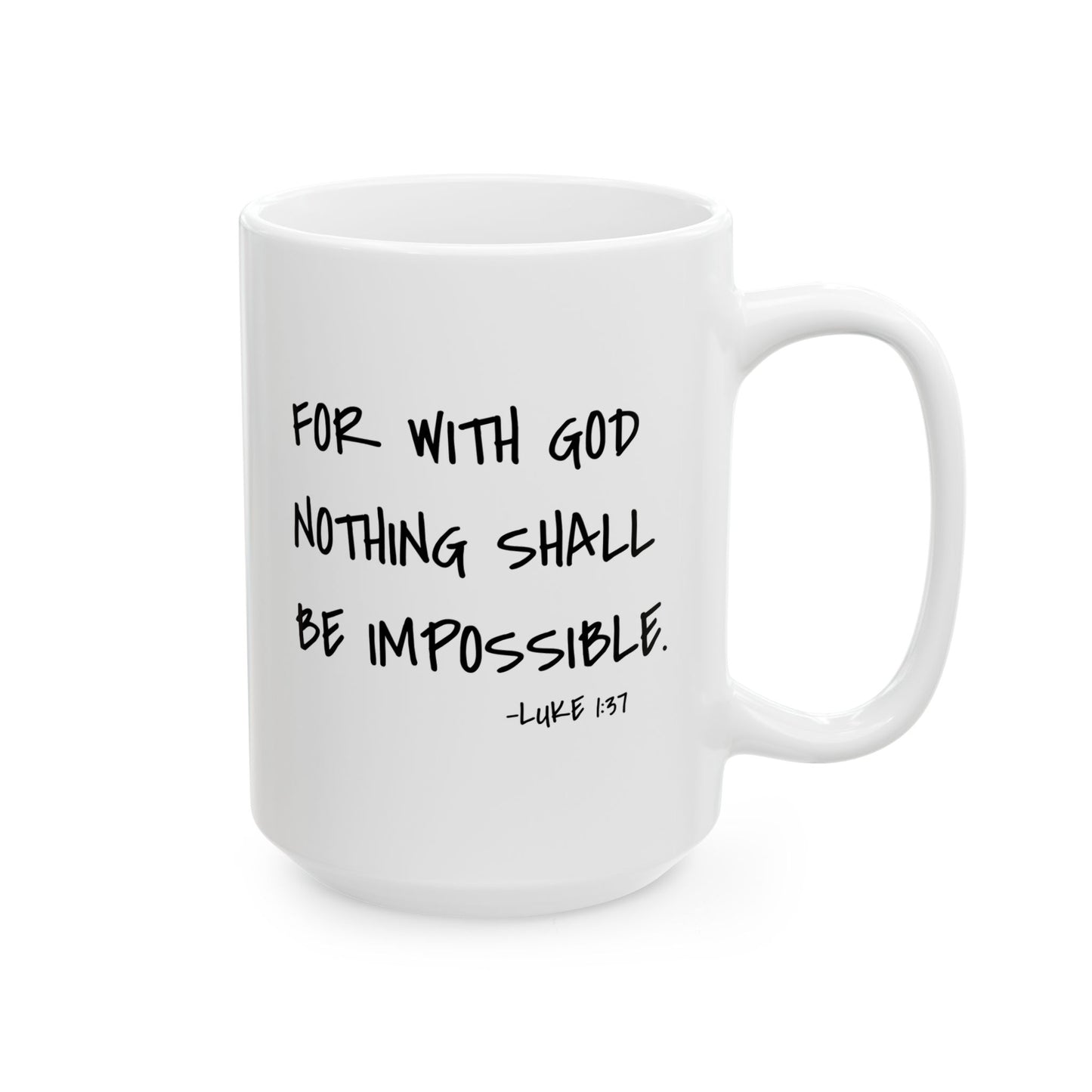 GOD DID - Ceramic Mug, (11oz, 15oz)