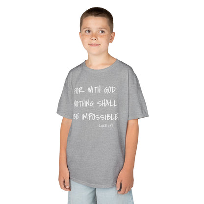 GOD DID - Kids Heavy T-Shirt