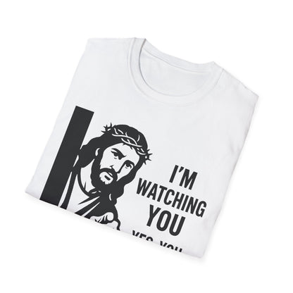 Jesus "I'm Watching You" T-Shirt, Funny Gift for Friends