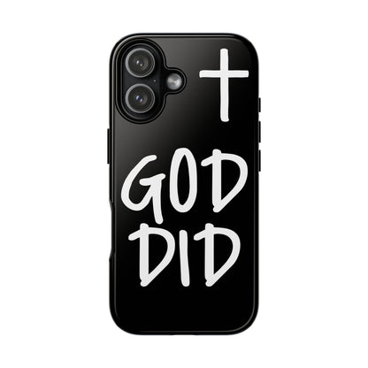 GOD DID - Apple iPhone Case(iPhone 11, 12, 13, 14, 15, 16, 17)