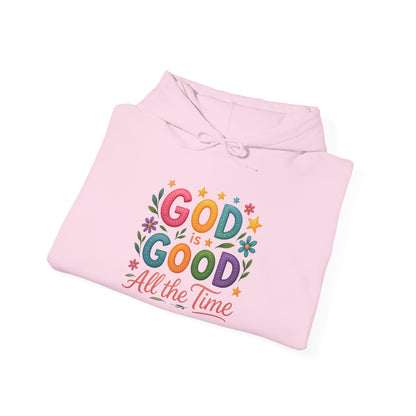 God is Good Heavy Blend Faith Based Hoodie