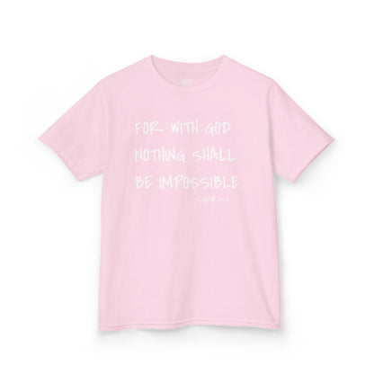 GOD DID - Kids Heavy T-Shirt