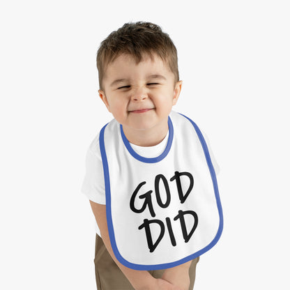 GOD DID - Baby Bib