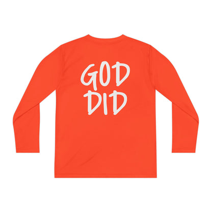 GOD DID - Youth Long Sleeve T-Shirt