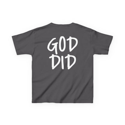GOD DID - Kids Heavy T-Shirt