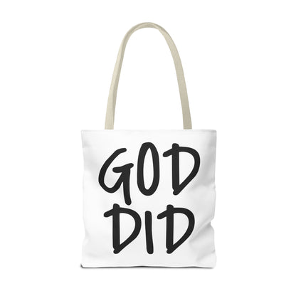 GOD DID - Tote Bag