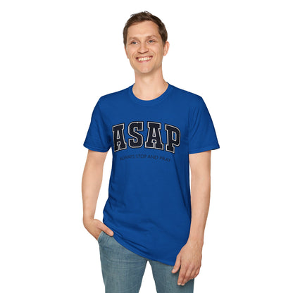 ASAP - Always Stop and Pray Softstyle Faith Based T-Shirt