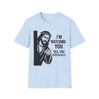 Jesus "I'm Watching You" T-Shirt, Funny Gift for Friends